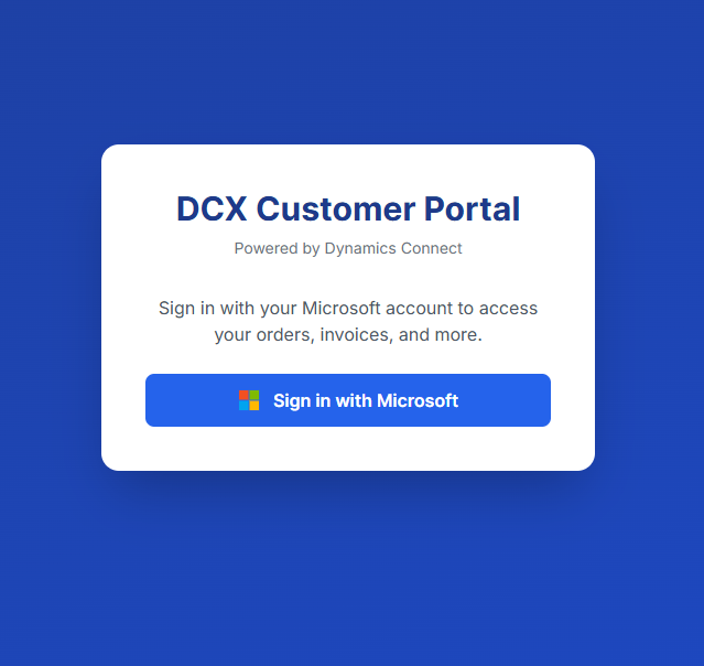 Login Screen